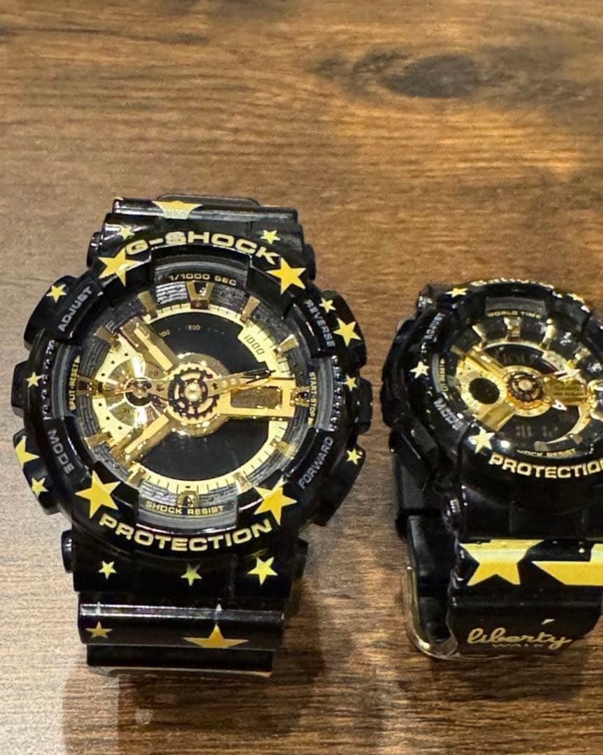 G-SHOCK GA-110 & Baby-G BA-110 セット