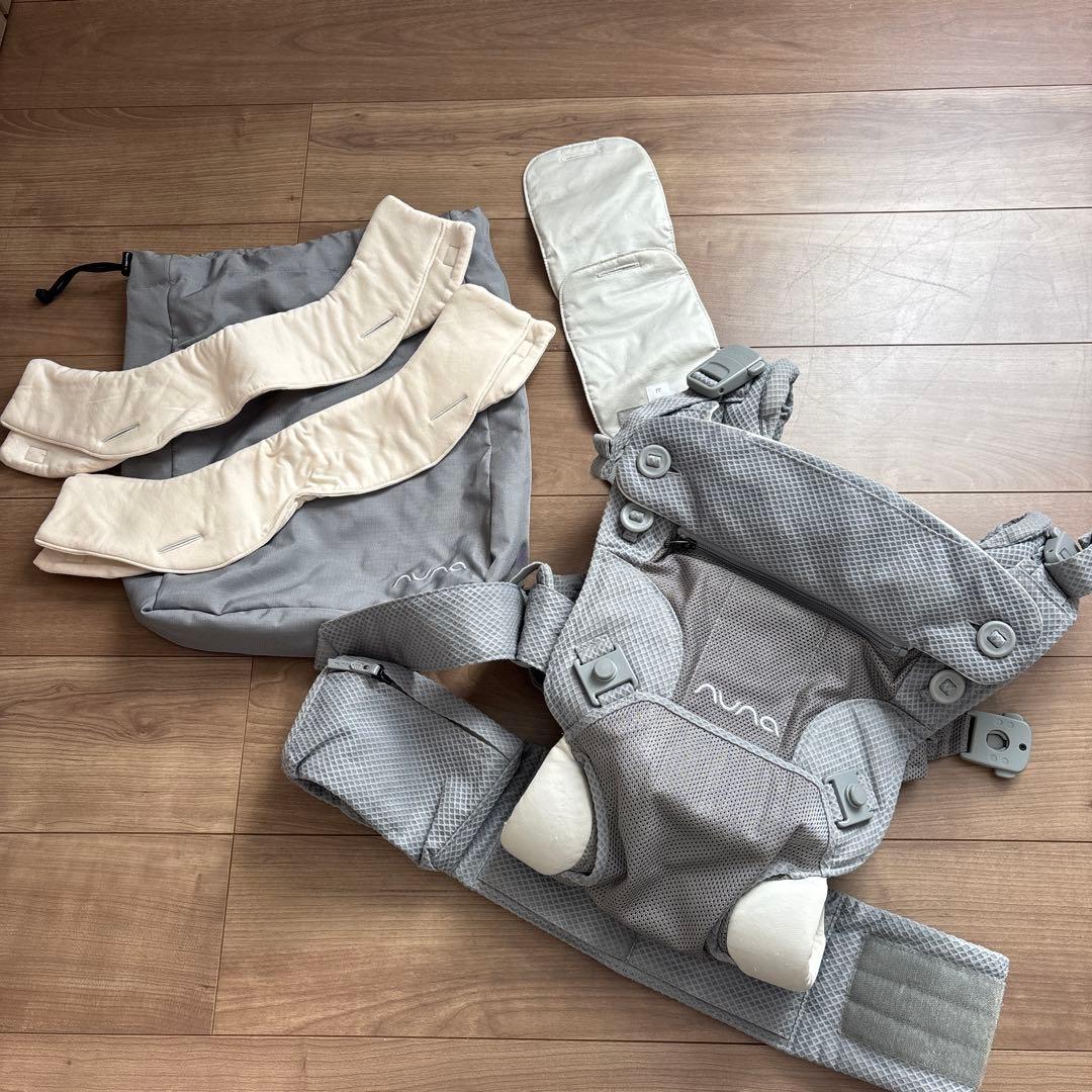 nuna 抱っこ紐 グレー