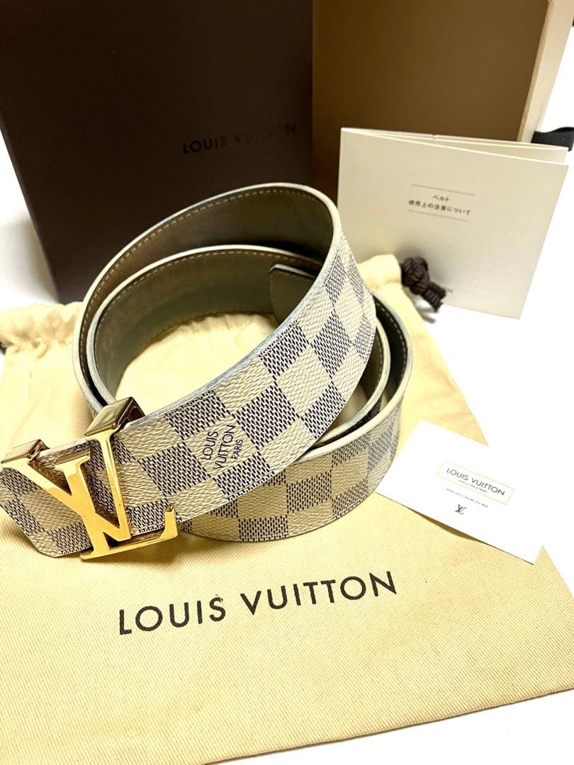 LOUIS VUITTON ルイヴィトン サンチュール LVベルトダミエアーズ