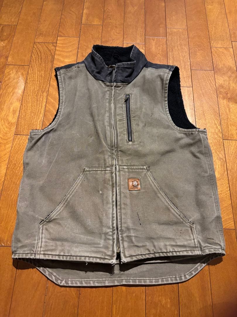 Carhartt グレー ベスト　メキシコ製