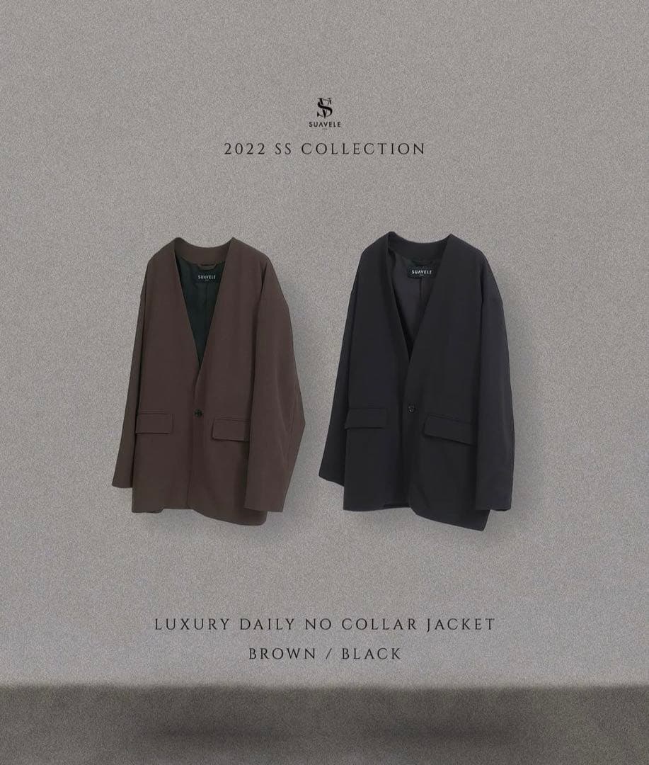 SUAVELE セットアップ　メンズ　ブラック