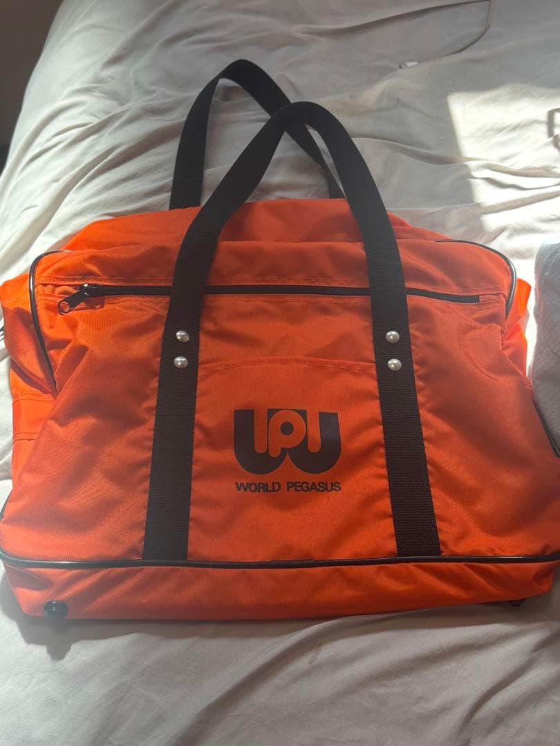 スクバ　旧ワッペ　ワールドペガサス　オレンジ