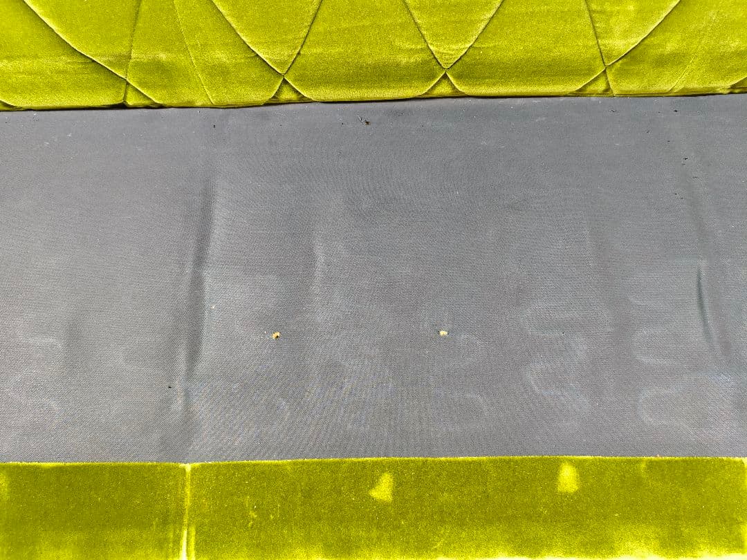 カリモク60 ロビーチェア 3シーター モケットグリーン