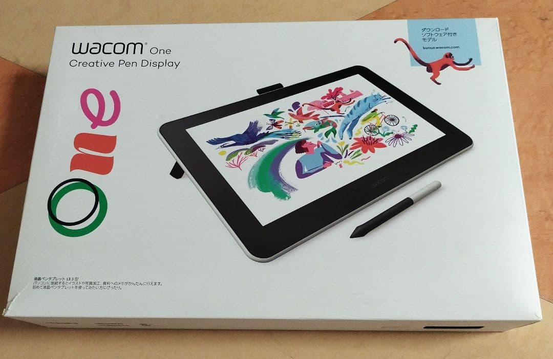 Wacom One Creative Pen Display 本体＆ペン