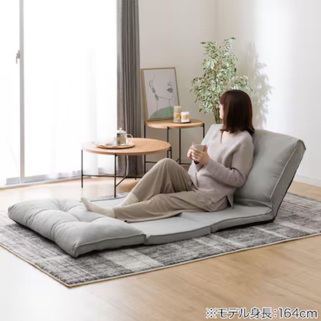 ニトリ　コンパクトソファ(CS-N02KID GY)