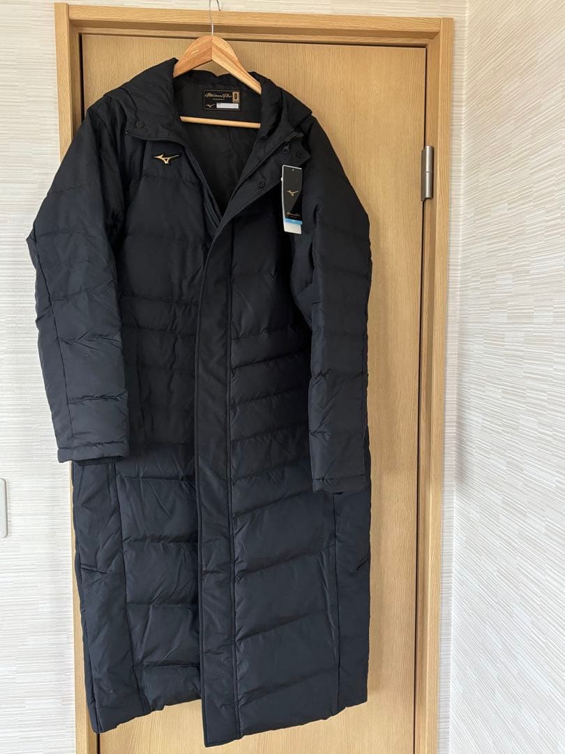 ミズノプロ　ダウン入りベンチコート