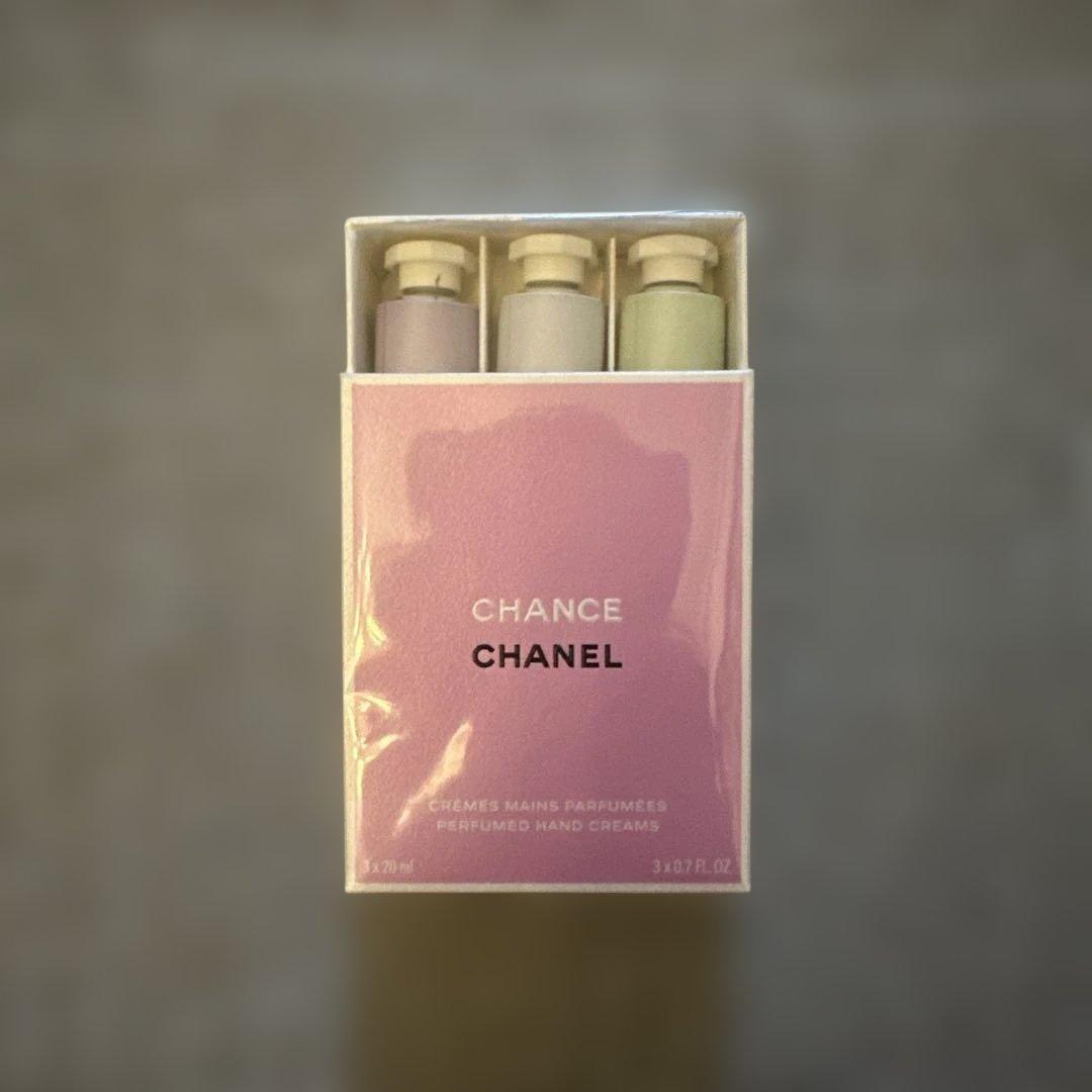 CHANEL CHANCE ハンドクリーム 3本セット チャンス クレーム マン