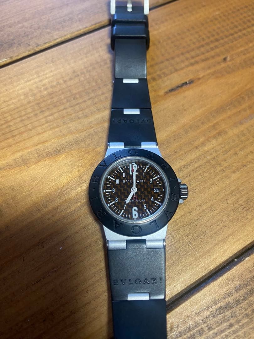 ハウル　BVLGARI ラバーベルト 時計