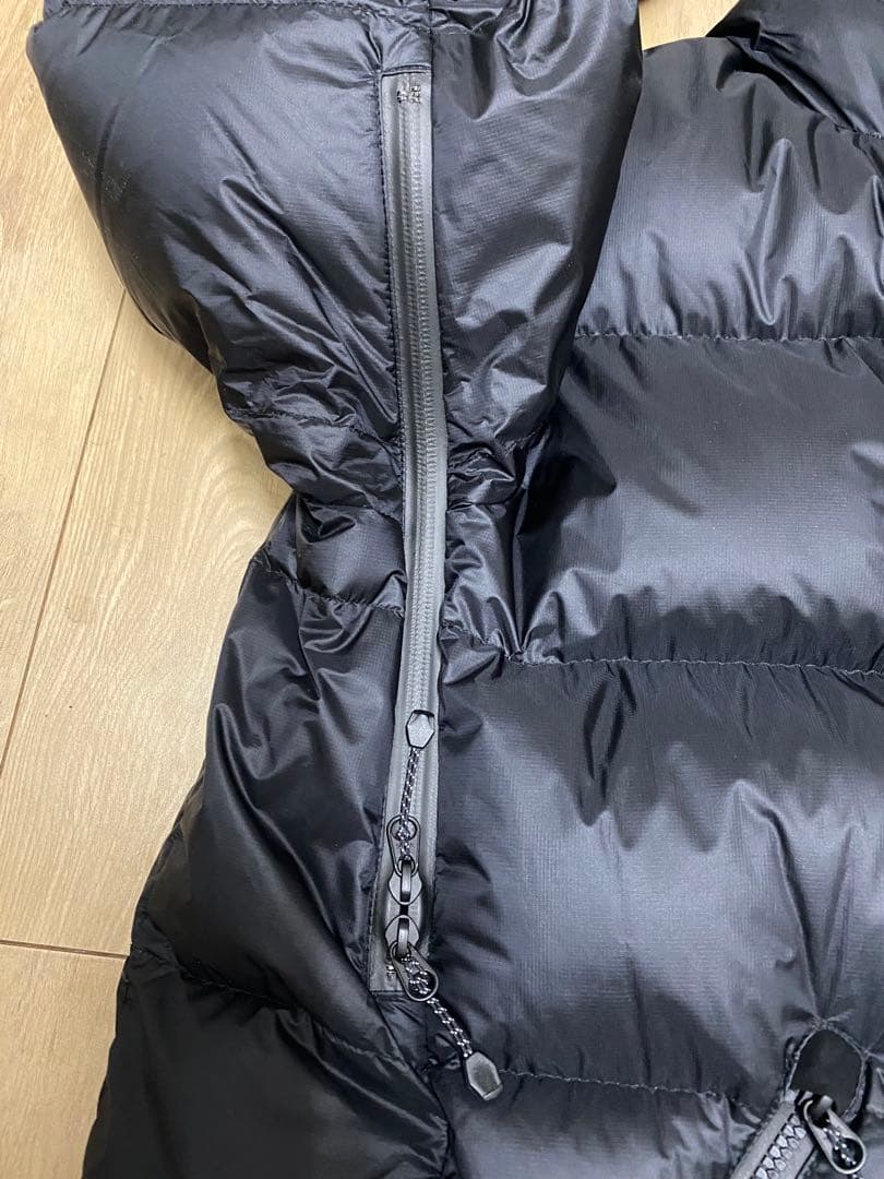 NANGA WHITE LABEL ナンガホワイトレーベル type1 黒　L