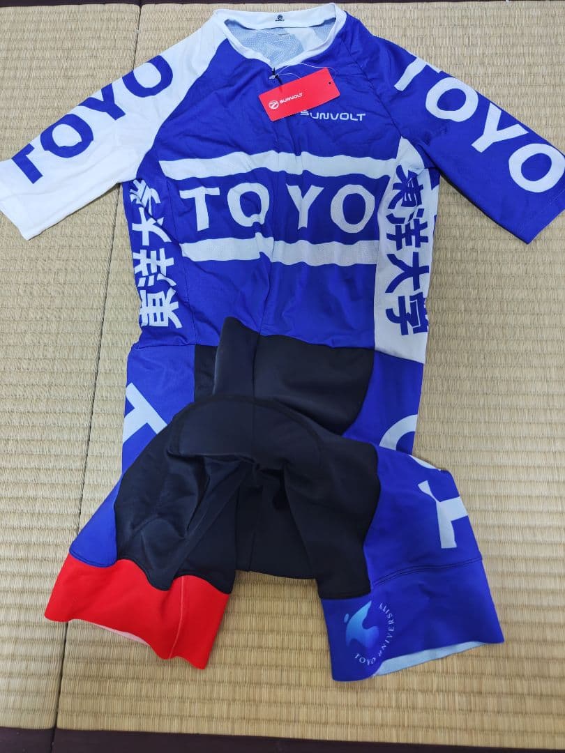 SUNVOLT サイクルジャージ　ワンピース 東洋大学　やんさん専用
