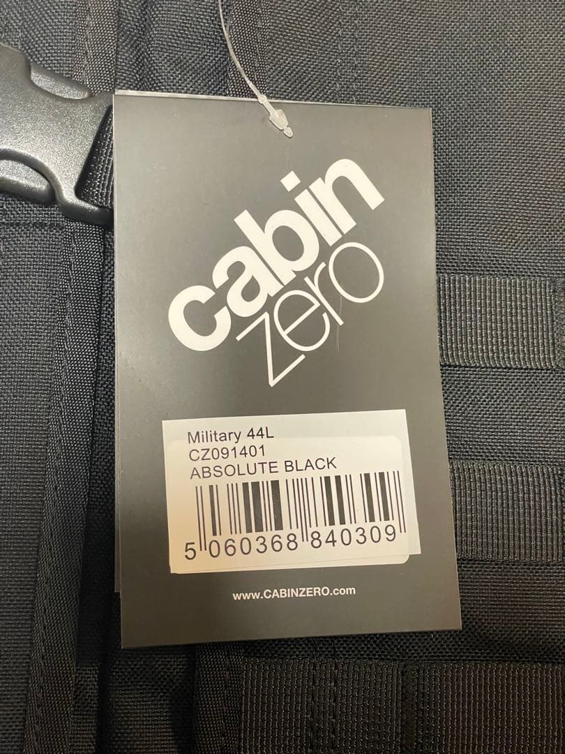キャビンゼロ ミリタリー44L アブソリュートブラック