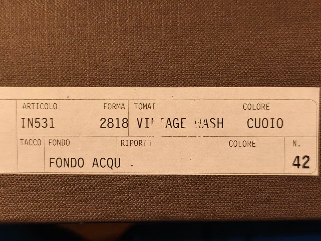 ISETAN MEN'S キャメル シューズ 42