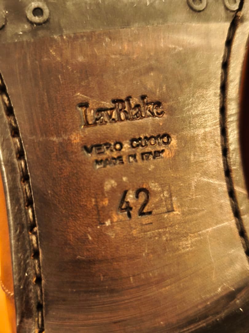 ISETAN MEN'S キャメル シューズ 42