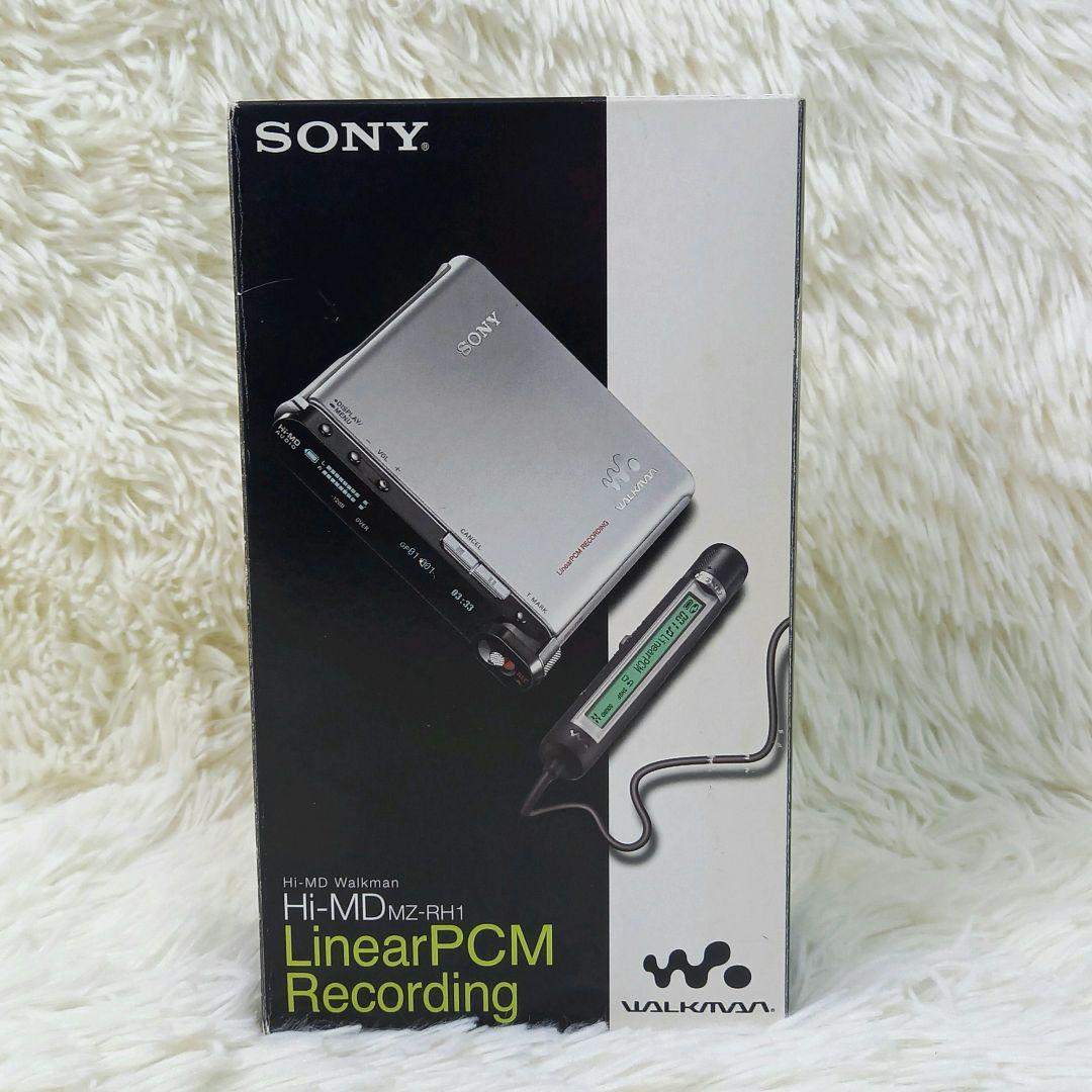 未使用級✨SONY Hi-MD MZ-RH1 ソニー MDウォークマン シルバー