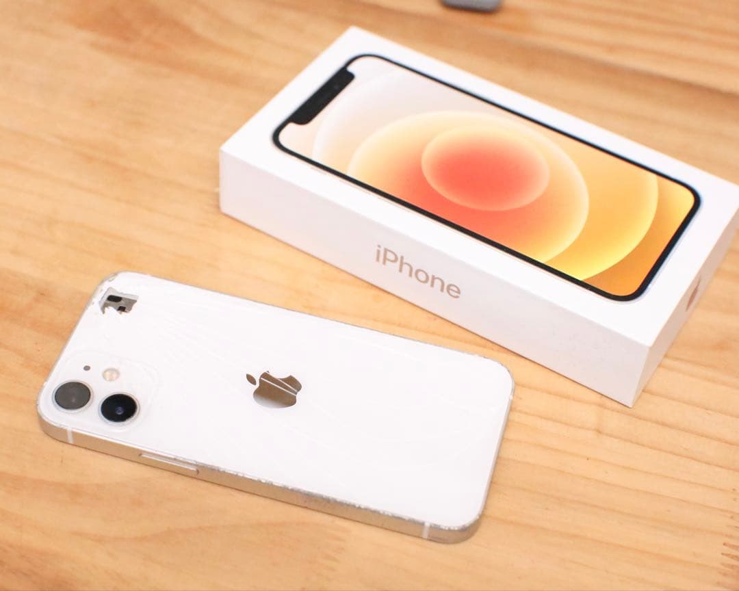 iPhone 12 mini white 256GB SIMフリー