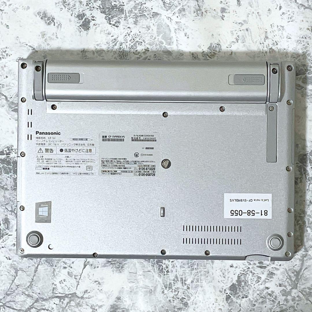 Let's note CF-SV9/第10世代/ノートパソコン/バッテリー良好