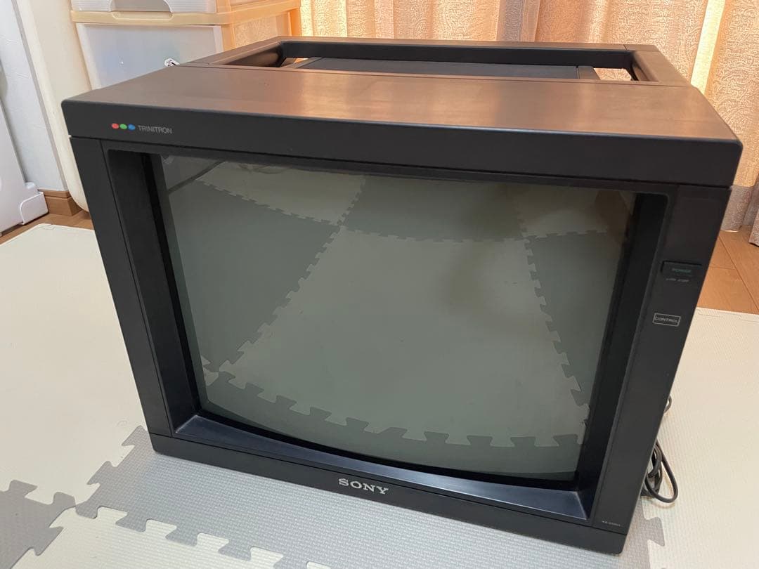 【希少品】ソニートリニトロンカラーモニターKX-21HV1 ジャンク品 部品取り