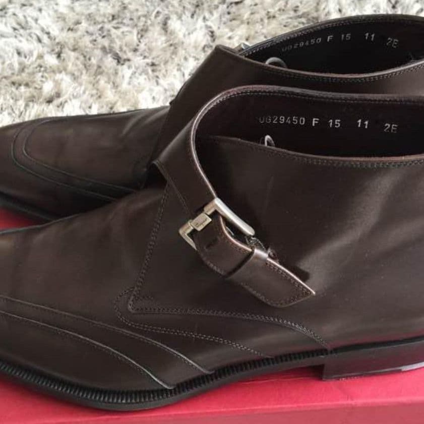 フェラガモ Ferragamo ビジネスブーツ サイズ11