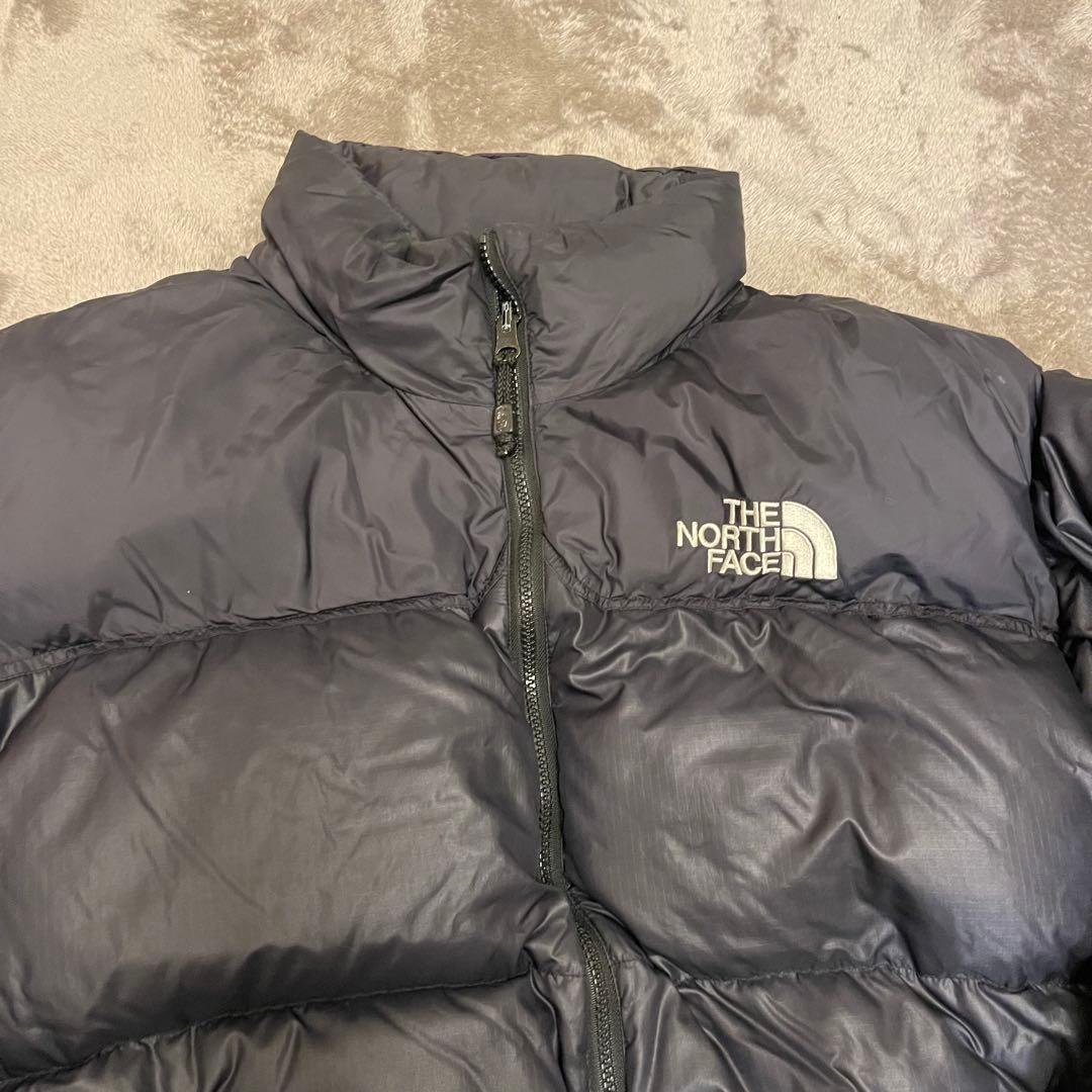 極美品 ノースフェイス　US規格 700フィル 肉厚 ヌプシダウン　XL 黒
