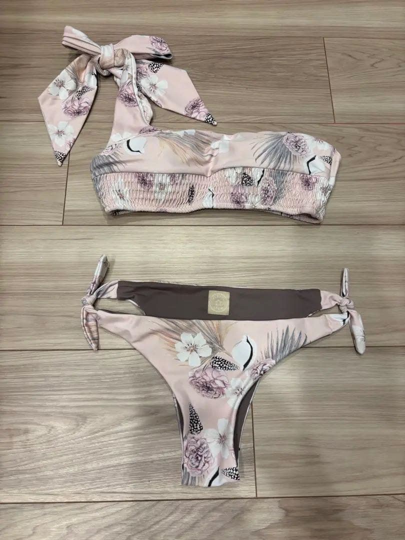 アリシアスタン　花柄セパレート水着 上下セット