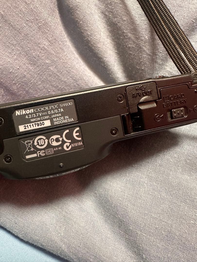 Nikon COOLPIX S9100 ブラック ＋ PORTER ケース付き