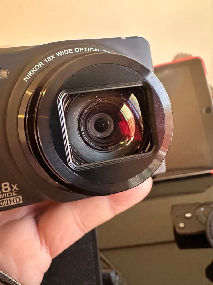 Nikon COOLPIX S9100 ブラック ＋ PORTER ケース付き