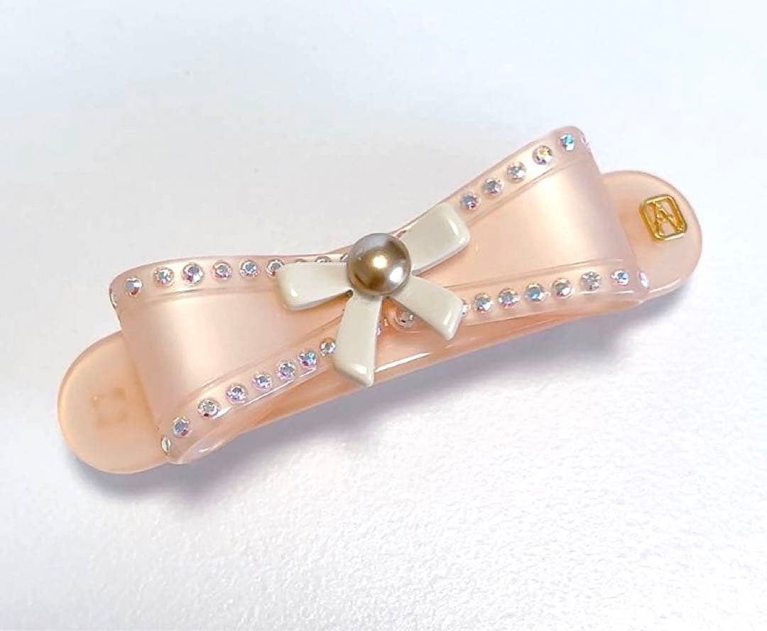 アレクサンドルドゥパリ　ミニバレッタ　ピンク　リボン　可愛い　ヘアアレンジ