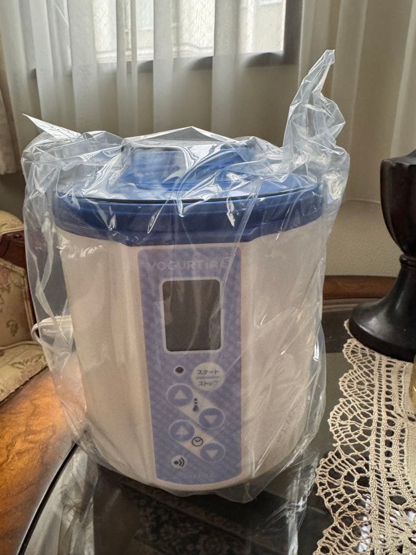 TANICA 新品未使用 ヨーグルティア　ホワイト/ブルー　　YS-01G