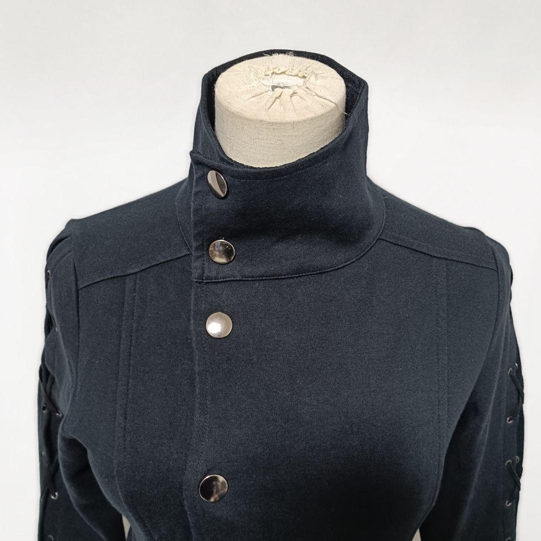 ​Lois CRAYON ナポレオンジャケット レースアップ 編み上げ 黒 M