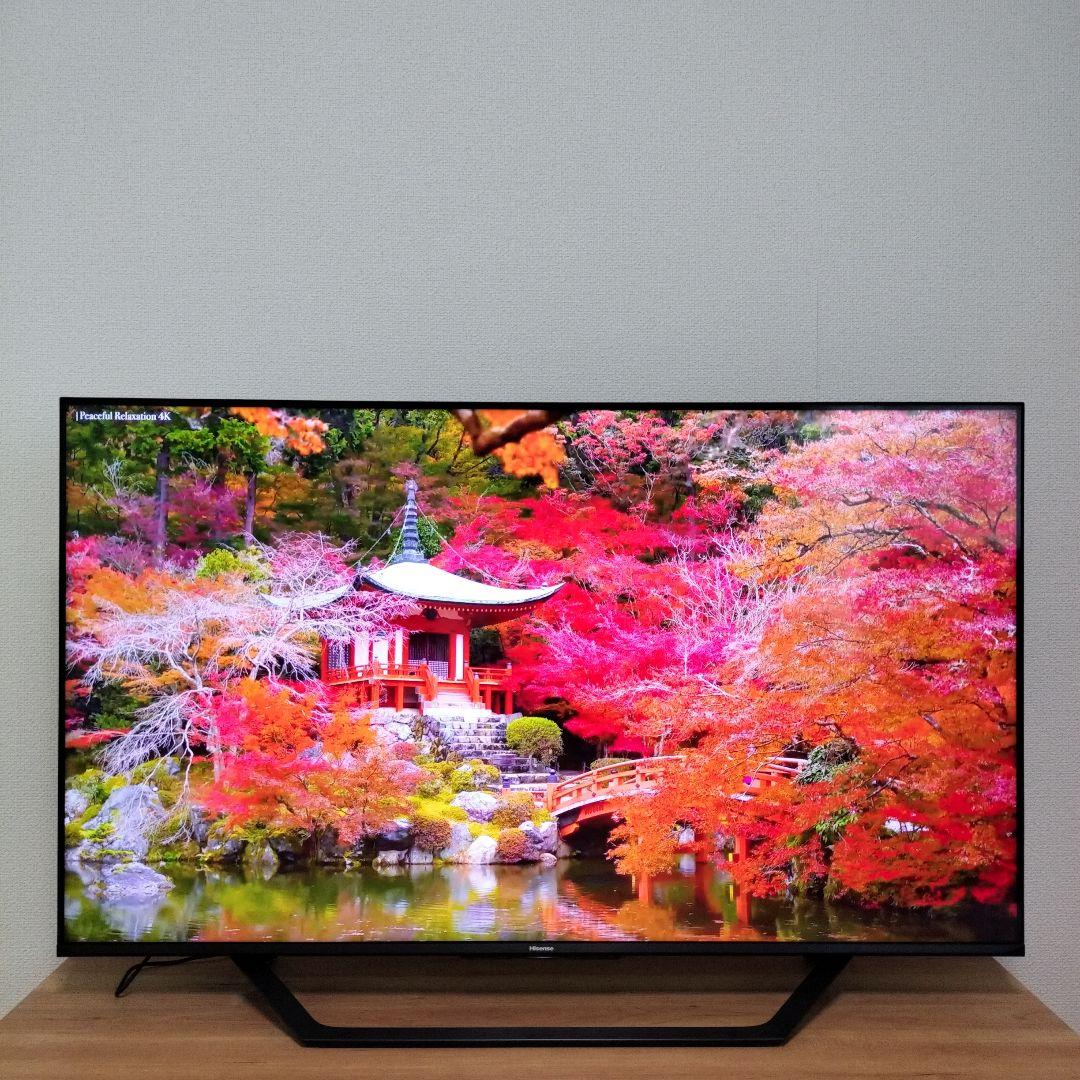 【8/4終了】Hisense　50型テレビ　50U7F