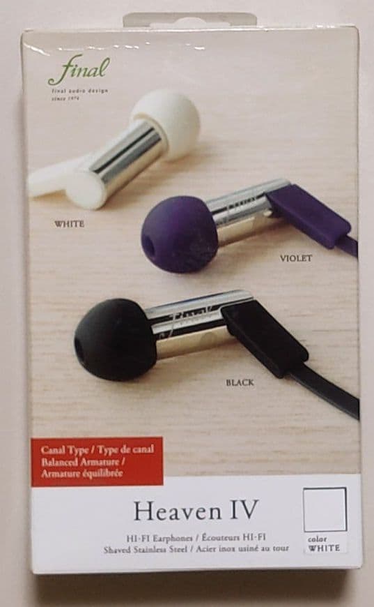 イヤホン final Heaven IV WHITE