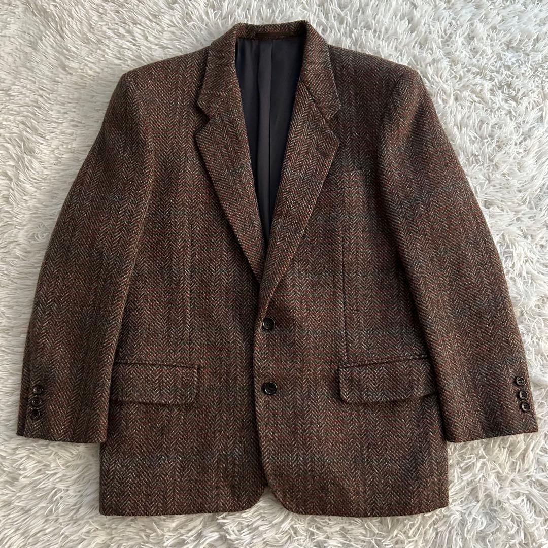 アーカイブ コムデギャルソンオムドゥ ジャケット ヘリンボーン チェックツイード