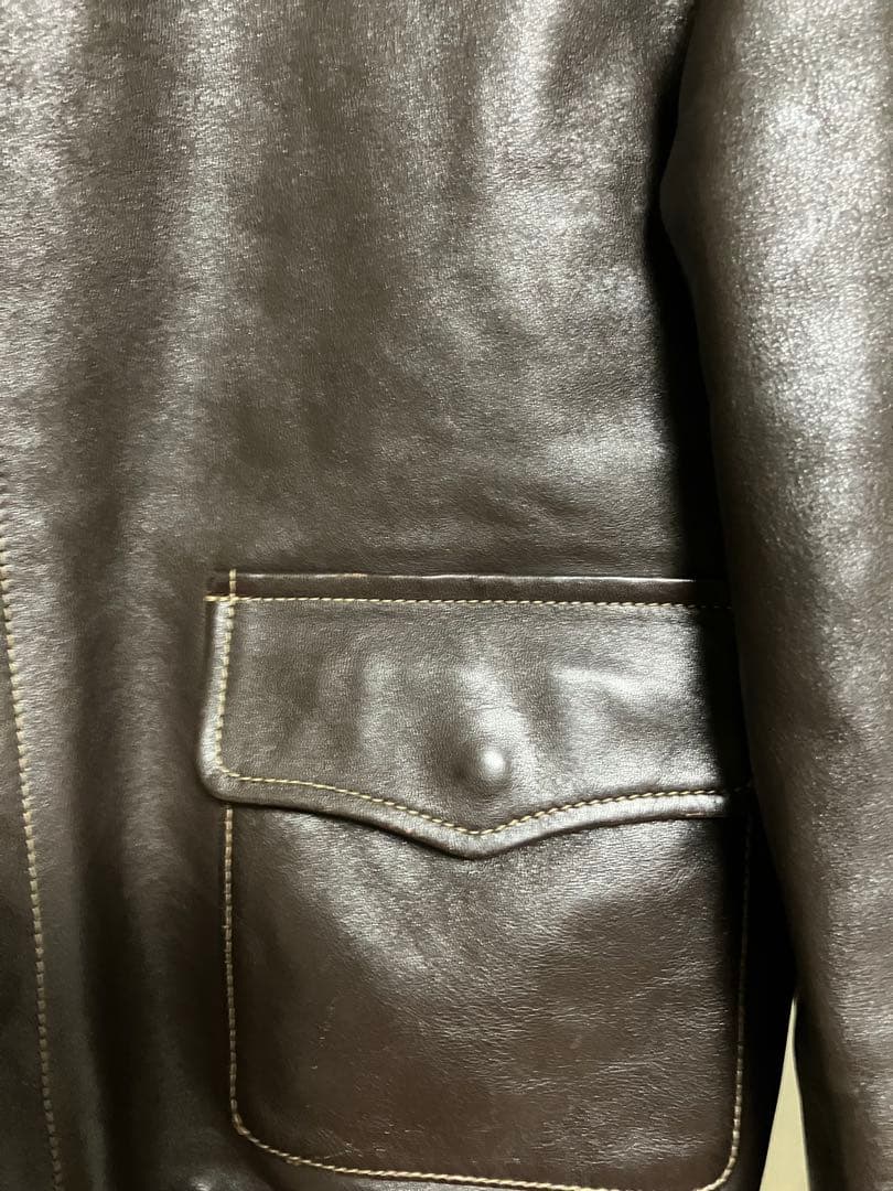 希少サイズ42 美品　THE FEWのA-2 ペリースポーツウェア実名復刻品