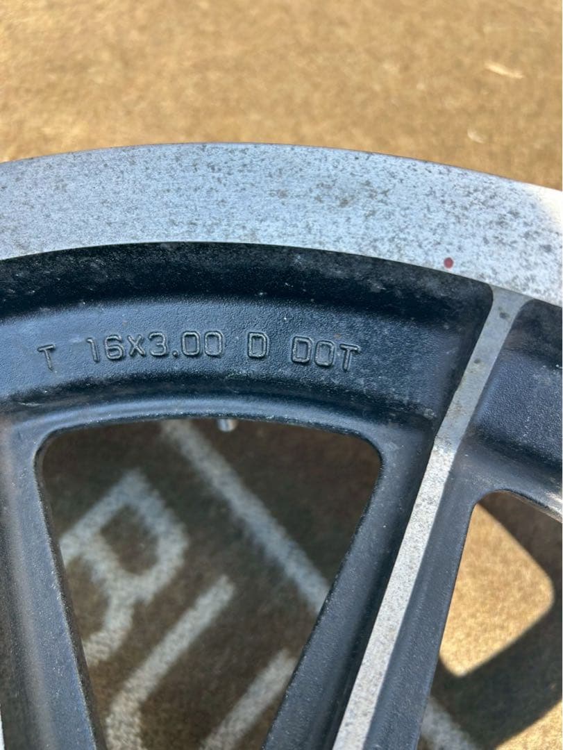 9キャスト リア ホイール ハーレー 純正 16インチ スポーツスター