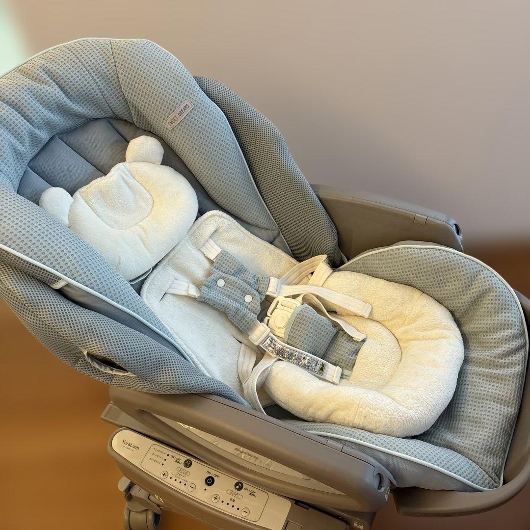 アップリカ ハイローチェア ユラリズム オートプレミアムAC ピスタチオ