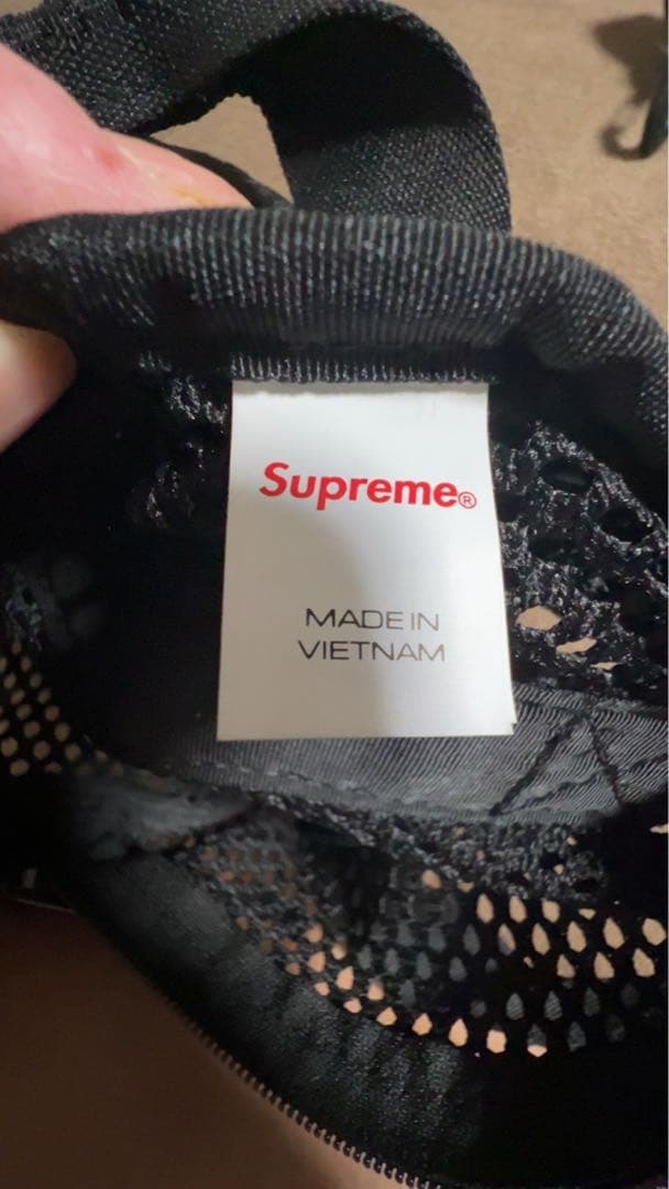 今期Supreme メッシュトートバッグ ブラック　ミニダッフル　極美品