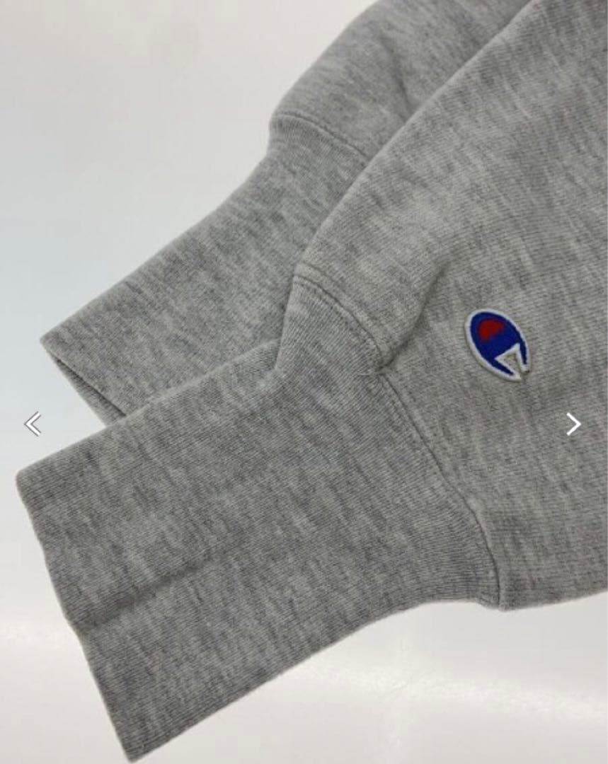 美品90年代USA製チャンピオンリバースウィーブ刺繍タグ グレーＭ