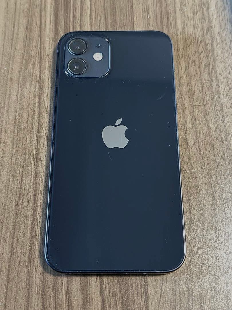 MNJ Apple iPhone 12 128GBブラック