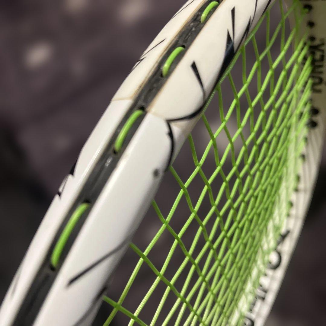 YONEX 軟式テニスラケット グリーンストリング