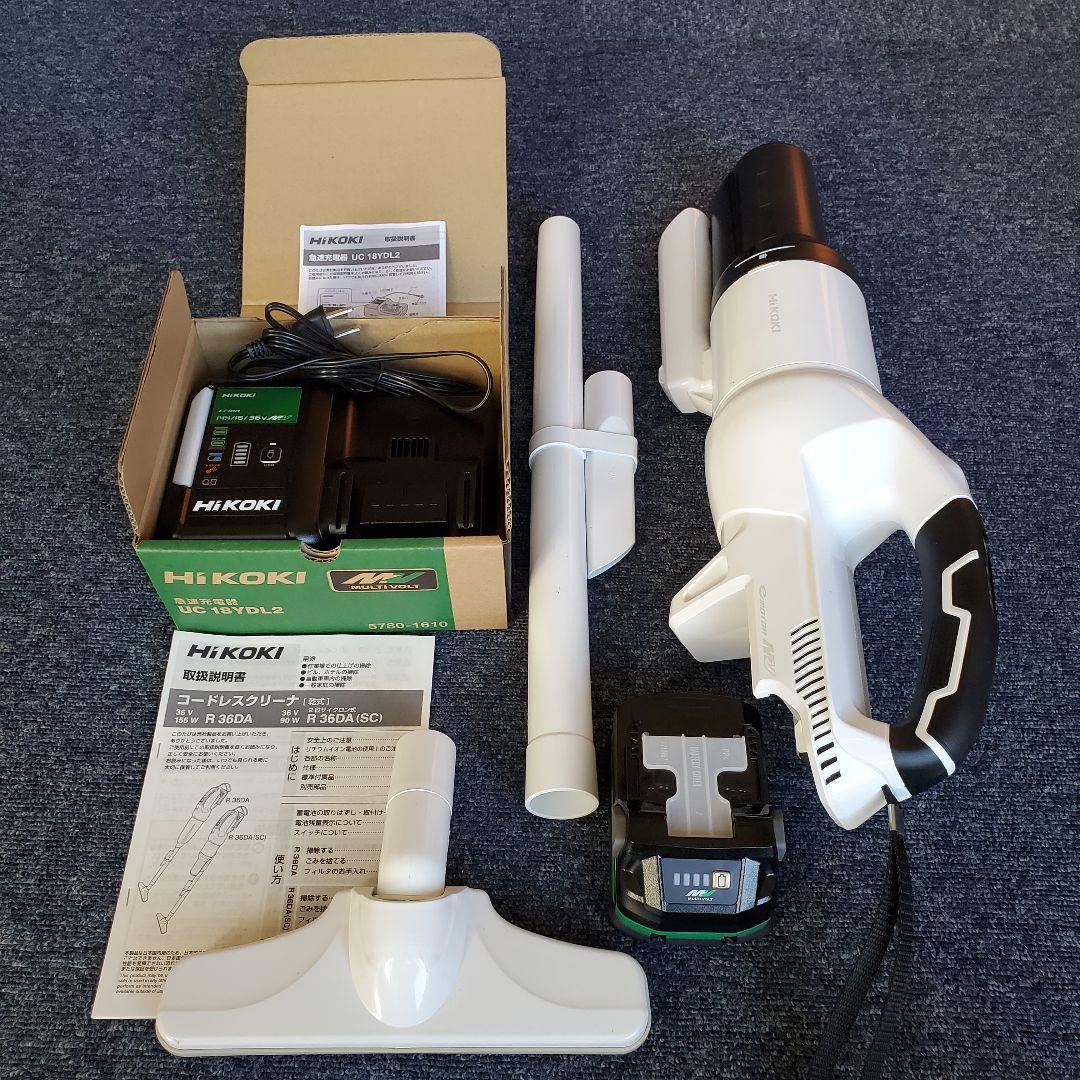 HiKOKI マルチボルト36V コードレスクリーナー R36DA(SC)