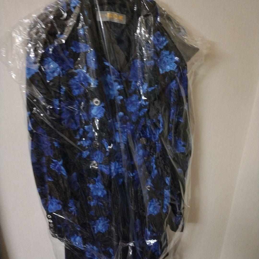 Atelierboz　ローランドジャケット　青薔薇　ジャガード生地