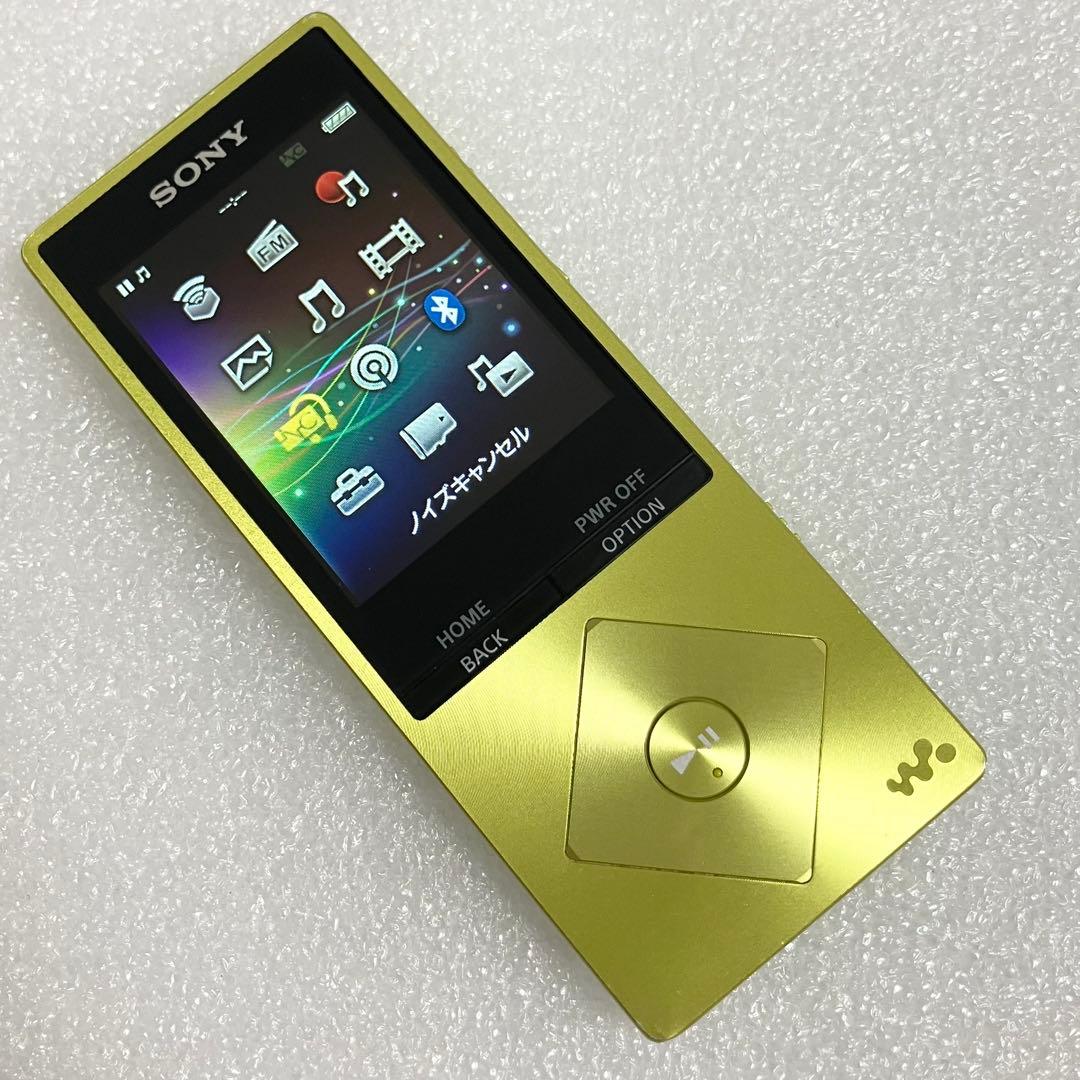 【バッテリー良好】ソニー　ウォークマン　NW-A25 16GB ライムイエロー