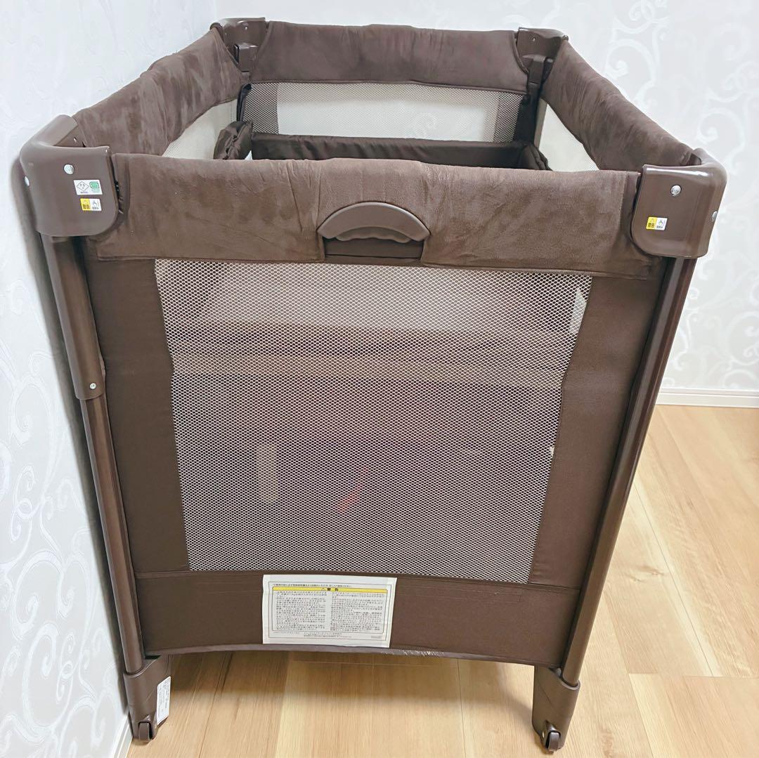 【美品】Aprica アップリカ ベビーベッド ココネルエアープラス