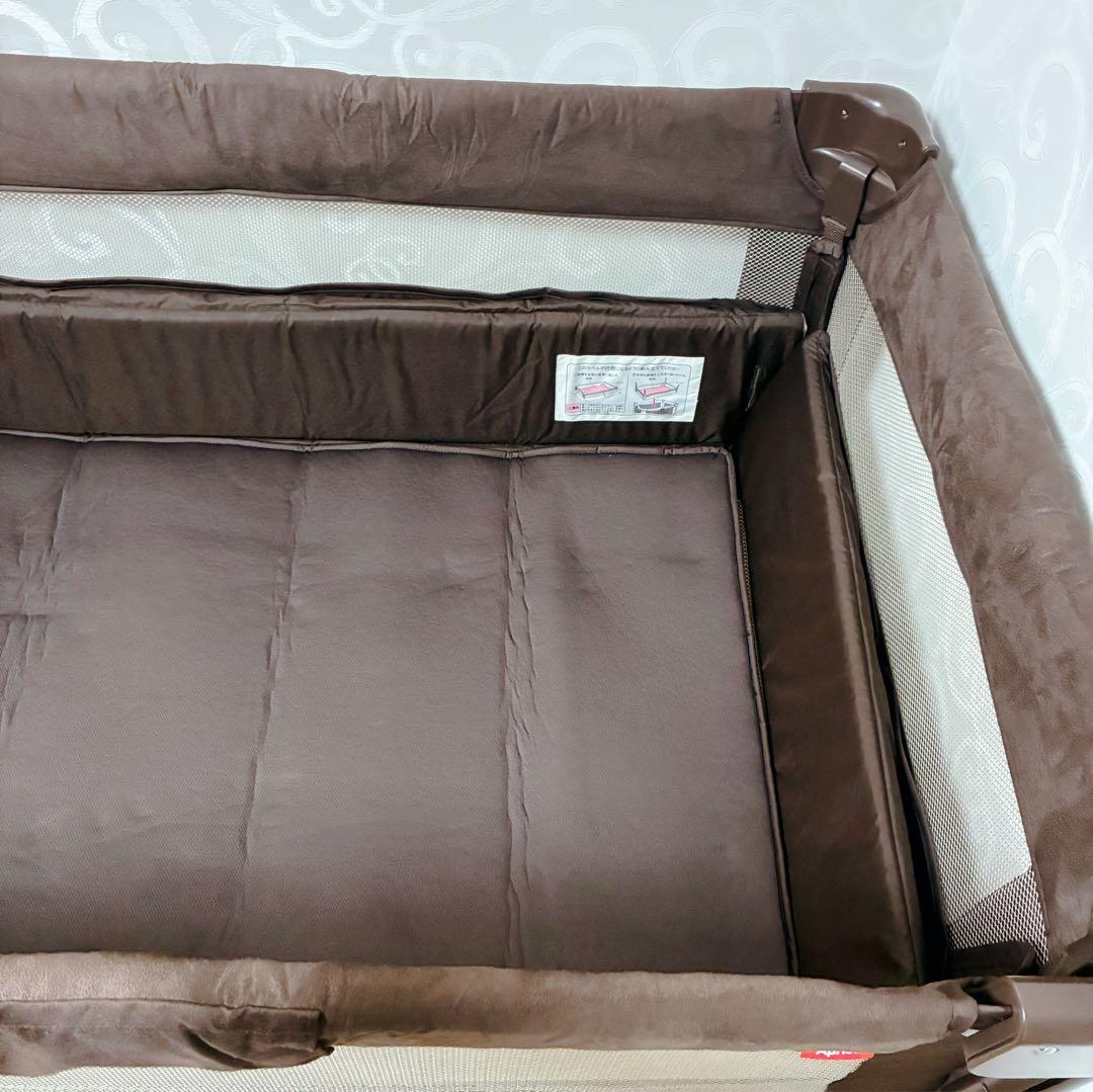 【美品】Aprica アップリカ ベビーベッド ココネルエアープラス