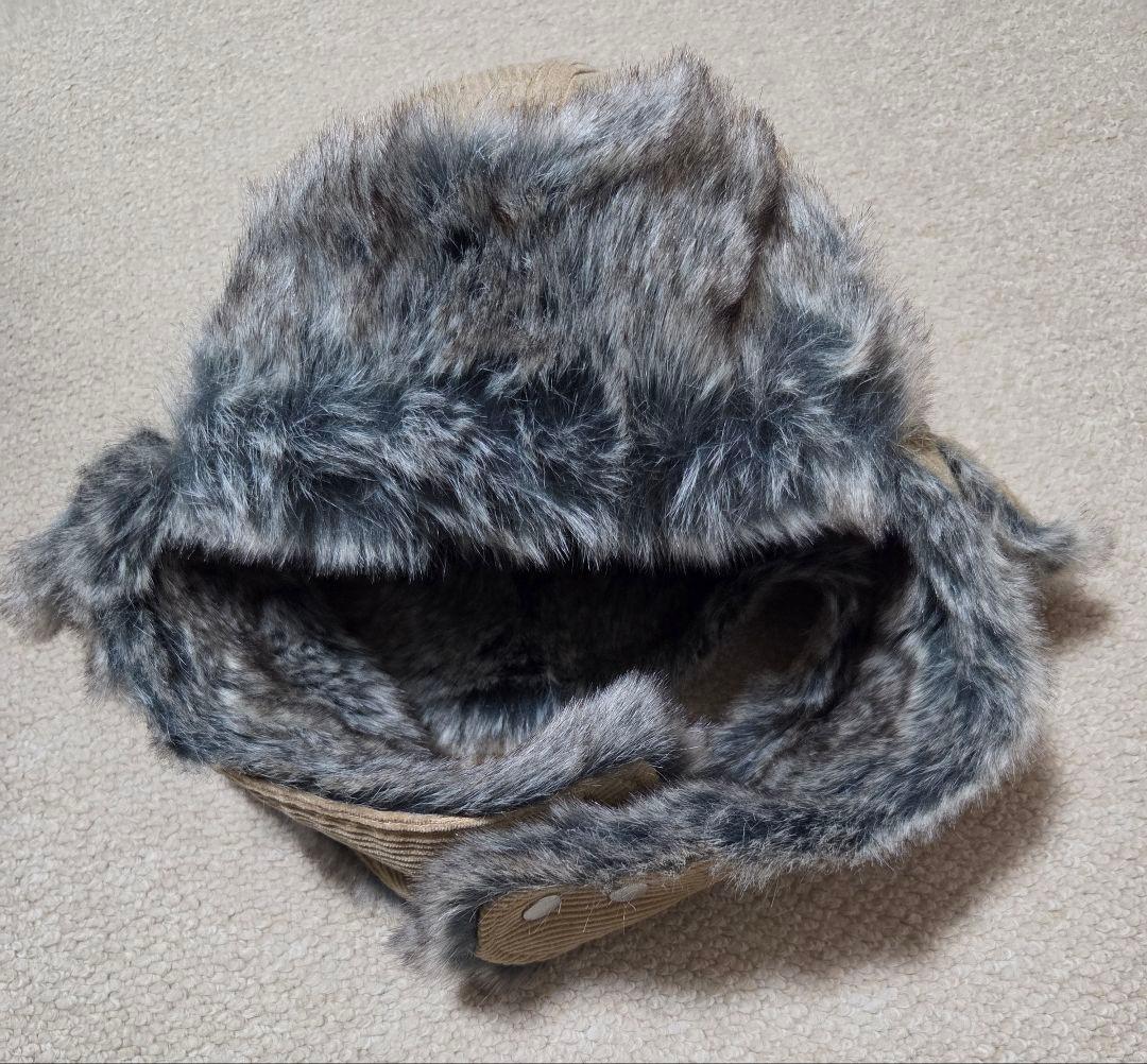 ニューエラ キャップ トラッパー Corduroy Trapper ベージュ