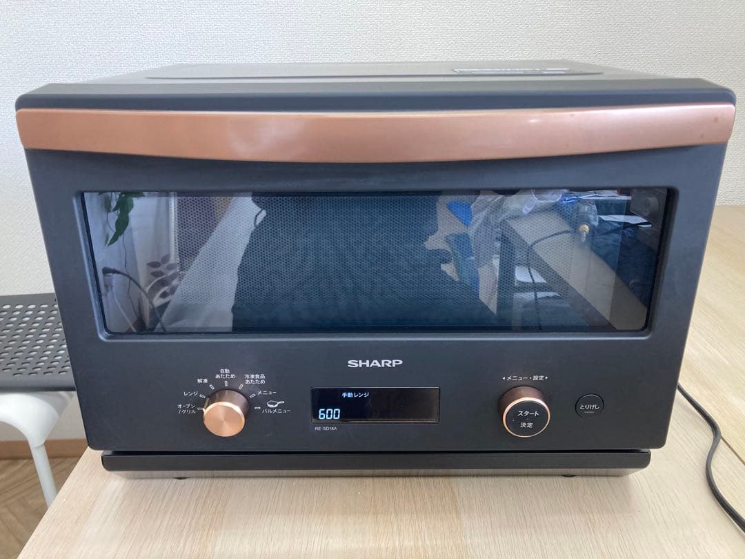 SHARP 電子レンジ RESD-18A-B 2022年製