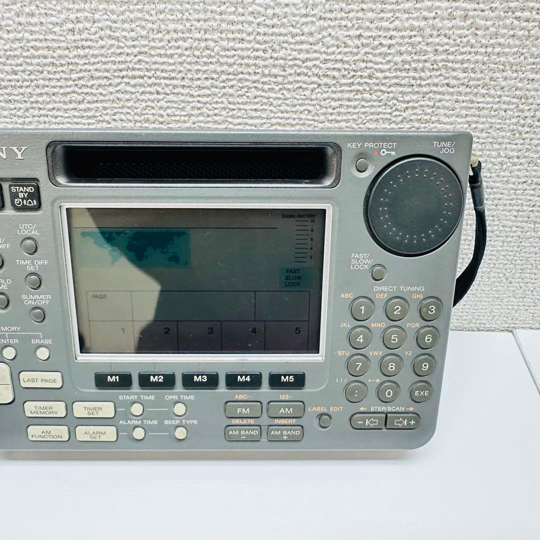 SONY LW/MW/SW/FMステレオレシーバー　 ICF-SW55 ラジオ