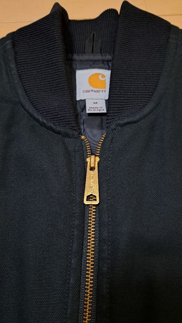 Carhartt ブラック M ダックベスト カーハート ベスト アメカジ