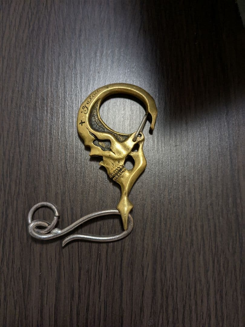 最終ガルシアブラス製フックとSilver製フック、丸カン