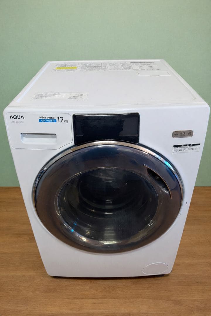 AQUAドラム式洗濯機 AQW-DX12M 洗濯12kg乾燥6kg 2022年製
